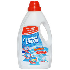 Моющее средство "ПЕРВЫЙ СНЕГ" для уборки свежесть моря 1 л.(9)