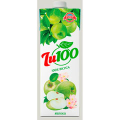 Нектар "ZU100" Яблочный тетра-пак 1 л.(12)