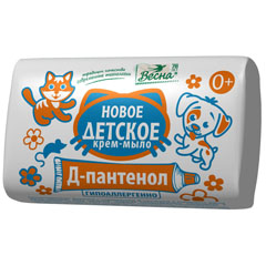 Мыло-крем "ДЕТСКОЕ" с Д-пантенолом 90 гр.(72)