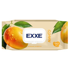 Салфетки влажные "EXXE" манго 120 шт.(14)