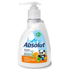 Мыло жидкое "ABSOLUT" kids календула с диспенсером 250 гр.(10)
