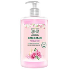 Мыло жидкое "SVOBODA" розовый пион 430 мл.(6)