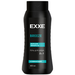 Гель для душа "EXXE MEN" 2 в 1 морские минералы/ breeze 400 мл.(12)
