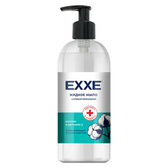 Мыло жидкое "EXXE" антибактериальное хлопок и витамин Е 500 мл.(12)