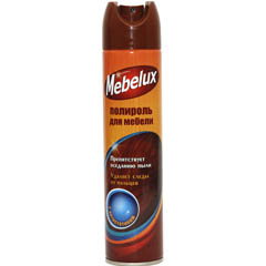 Полироль "MEBELUX" с антистатиком 300 мл./26-021/(12)