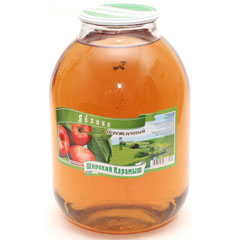 Нектар "ШИРОКИЙ КАРАМЫШ" осветленный Яблочный СКО 3 л./в упаковке 4 шт,/(4)