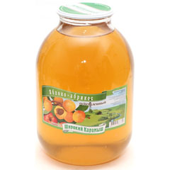 Нектар "ШИРОКИЙ КАРАМЫШ" осветленный Яблочно-Абрикосовый СКО 3 л./в упаковке 4 шт,/(4)