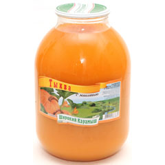 Нектар "ШИРОКИЙ КАРАМЫШ" с мякотью Тыквенный СКО 3 л./в упаковке 4 шт,/(4)