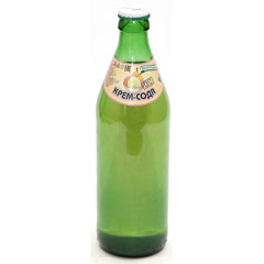 Напиток "ШИРОКИЙ КАРАМЫШ КРЕМ-СОДА" газированный безалкогольный стекло 0,5 л. /в уп.12 шт/(12)