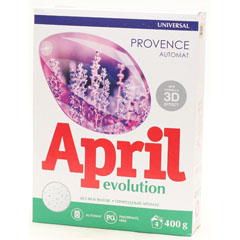 Стиральный порошок "APRIL EVOLUTION" автомат provenсe 400 гр.(18)