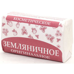 Мыло туалетное "ЗЕМЛЯНИЧНОЕ" оригинальное 180 гр.(36)