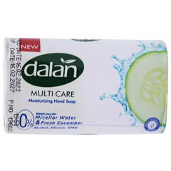 Мыло туалетное "DALAN MULTI-CARE" мицеллярная вода и огурец 150 гр.(48)