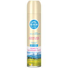 Освежитель воздуха "ДО-РЕ-МИ ПРЕМИУМ" свежесть альпийских лугов 330 мл.(12)