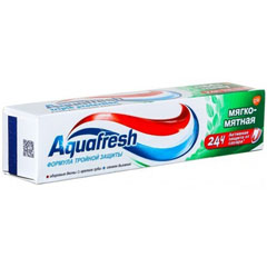 Зубная паста "AQUAFRESH" мягко-мятная 50 мл.(12)