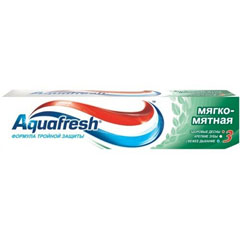Зубная паста "AQUAFRESH" мягко-мятная 100 мл.(12)