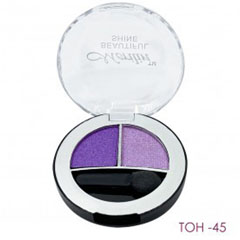 Тени для век "MERILIN" №08 BEAUTIFUL SHINE 2 в 1 тон 45 фиалка + глициния 1 шт.(6)