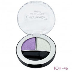 Тени для век "MERILIN" №08 BEAUTIFUL SHINE 2 в 1 тон 46 белый + лаванда 1 шт.(6)