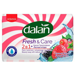 Мыло туалетное "DALAN FRESH & CARE" лесные ягоды 90 гр.(72)