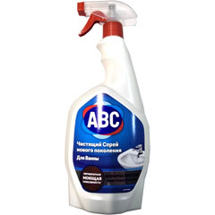Чистящее средство для ванн "ABC" спрей 750 мл.(20)