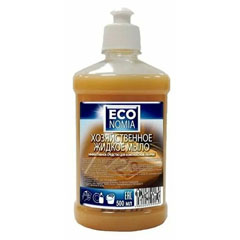 Мыло жидкое "VITA LINE" хозяйственное 72% ЭкономЪ пуш-пул 500 мл.(20)