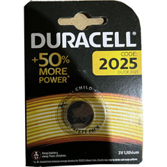 Элемент питания "DURACELL" CR-2025 таблетка блистер 1 шт. АКЦИЯ(20)