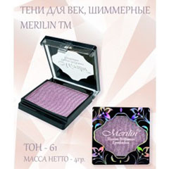 Тени для век "MERILIN" №15 тон 103 розовая зефирка перламутр 1 шт.(6)