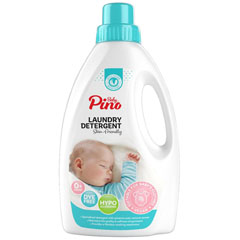 Моющее средство для стирки "BABY PINO" для детского белья 0+/ синяя упаковка 1 л.(12)