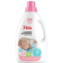 Моющее средство для стирки "BABY PINO" для детского белья 0+/ розовая упаковка 1 л.(12)