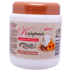 Бальзам для волос "BIELITA" кефирный для всех типов волос 450 мл./5085/(18)