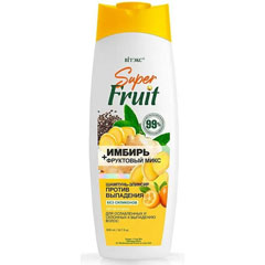 Шампунь "ВIТЭКС SUPER FRUIT" эликсир против выпадения волос/ имбирь 500 мл.(20)