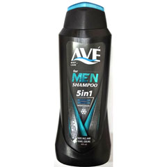 Шампунь "AVE" 5 в 1 гель для душа мужской 400 мл.(12)