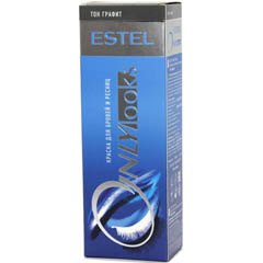 Краска для бровей и ресниц "ESTEL ONLY LOOKS" 604 графит 1 шт.(20)