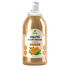 Мыло хозяйственное "KIPNI" жидкое 0,9 л.(8)
