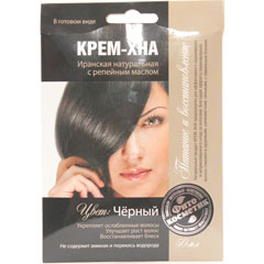 Хна для волос "ФИТОКОСМЕТИК" иранская черная (крем-хна в готовом виде) 50 мл.(15)