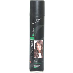 Лак для волос "JET" styling блеск и фиксация 190 мл.(24)