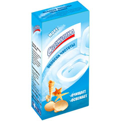 Чистящее средство "СВЕЖИНКА" WC полоска чистоты море 3 полоски.(12)