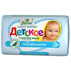 Мыло туалетное "ДЕТСКОЕ" нейтральное 90 гр.(24)