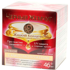Крем "ЧЕРНЫЙ ЖЕМЧУГ" дневной самоомоложение от 46 лет 50 мл. 420/180/127(12)