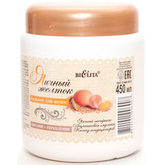 Бальзам для волос "BIELITA" яичный желток 450 мл.(18)