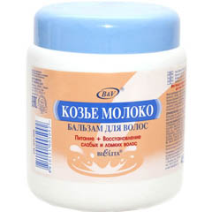 Бальзам для волос "BIELITA" козье молоко питание и восстановление слабых и ломких волос 450 мл.(18)