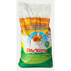 Наполнитель "MY KITTY" для кошачьего туалета впитывающий 10 л./4 кг.(4)