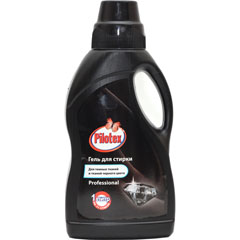Моющее средство для стирки "PILOTEX" гель для темных и черных тканей 1 л.(12)