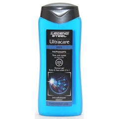 Гель для душа "LEGEND STEEL" ultracare расслабляющий 265 мл(28)