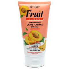 Скраб для лица "ВIТЭКС FRUIT THERAPY" очищающий с абрикосом 150 мл.(20)