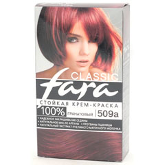 Краска для волос "FARA CLASSIC" 509а гранатовый 1 шт.(6)