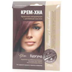 Хна для волос "ФИТОКОСМЕТИК" иранская бургунд (крем-хна в готовом виде) 50 мл.(15)