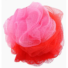 Мочалка для тела "МИСТЕР БУЛЬК" шарик двухцветная 1 шт.(100)