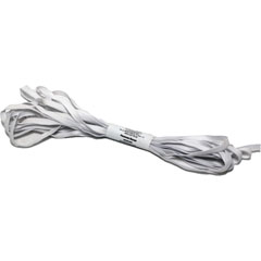 Резинка бельевая белая вязаная хозяйственная 8 мм.*5 м.(200)