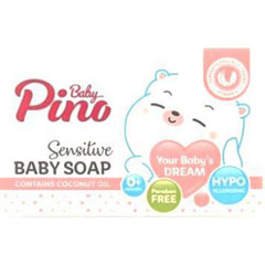 Мыло-крем "BABY PINO" детское для чувствительной кожи 0+ 100 гр.(48)