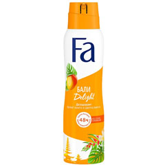 Дезодорант спрей антиперспирант "FA" Ритмы острова Бали 150 мл.(12)